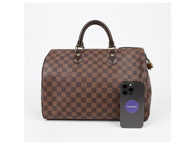 Louis Vuitton Speedy Tote Bag Brown - view 10