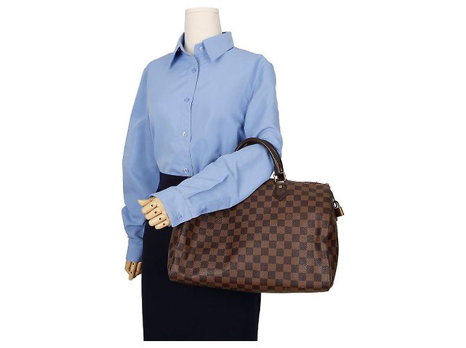 Louis Vuitton Speedy Tote Bag Brown - view 12