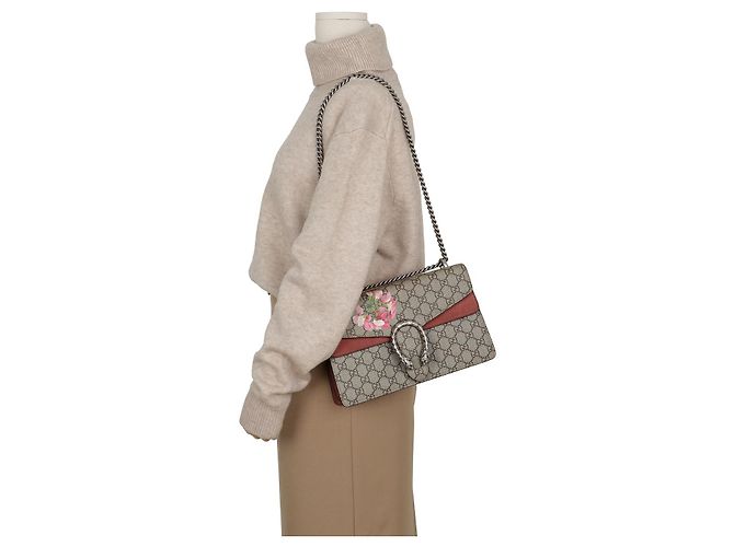 Gucci Borsa a Spalla Piccola Dionysus Bloom Multicolore - vista 11