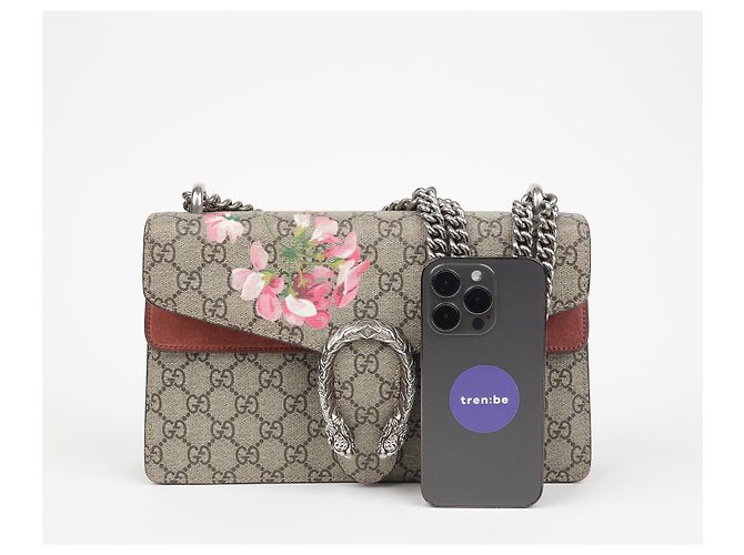 Gucci Borsa a Spalla Piccola Dionysus Bloom Multicolore - vista 8