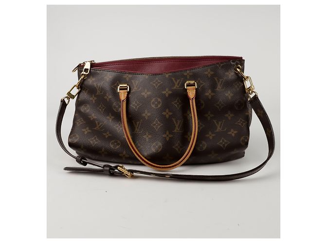 Louis Vuitton Borsa a Spalla Palais MM Marrone - vista 5