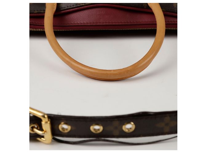 Louis Vuitton Borsa a Spalla Palais MM Marrone - vista 8