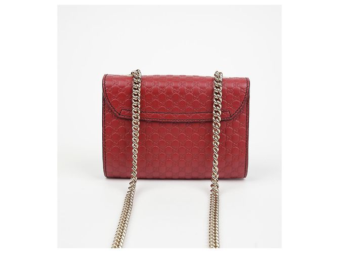Gucci Emily Mini Schultertasche Rot - Ansicht 4