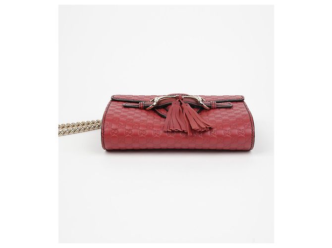 Gucci Emily Mini Schultertasche Rot - Ansicht 6