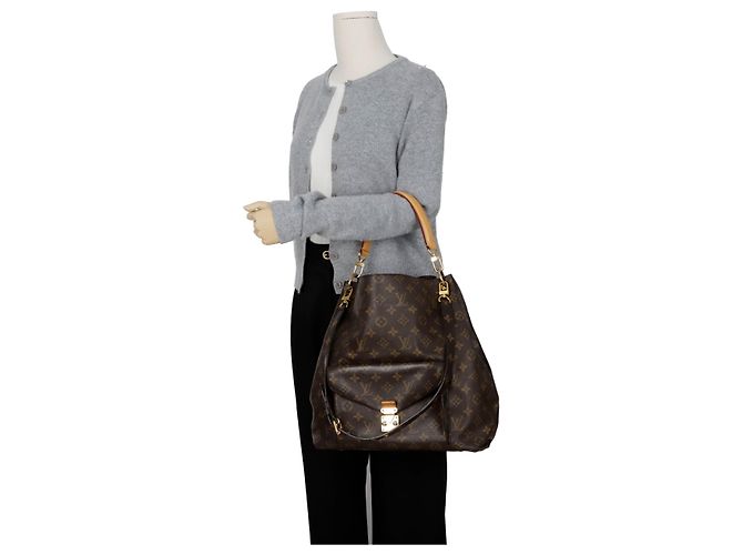 Louis Vuitton Borsa a Spalla Metis Tote Marrone - vista 11