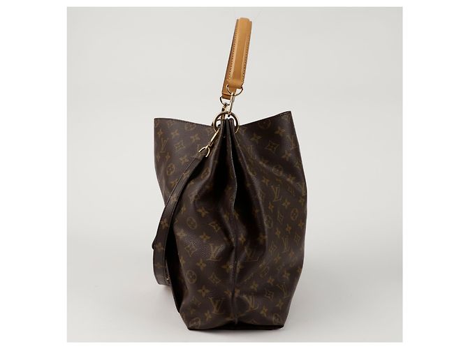 Louis Vuitton Borsa a Spalla Metis Tote Marrone - vista 3