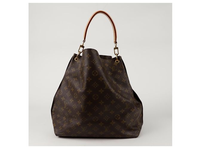 Louis Vuitton Borsa a Spalla Metis Tote Marrone - vista 4
