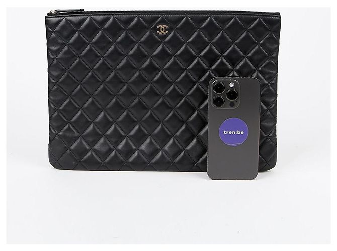 Chanel Clutch Grande Bellezza CC Nero - vista 10