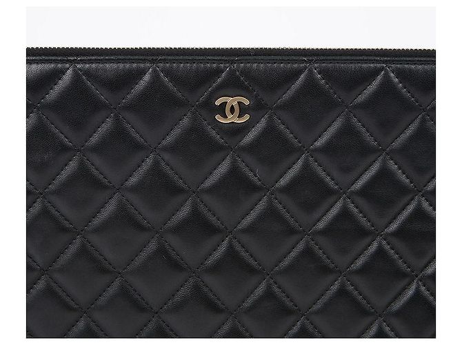 Chanel Clutch Grande Bellezza CC Nero - vista 2