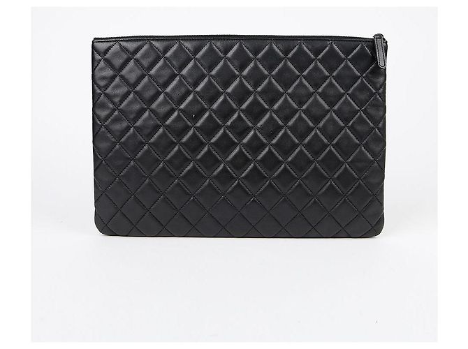 Chanel Clutch Grande Bellezza CC Nero - vista 3