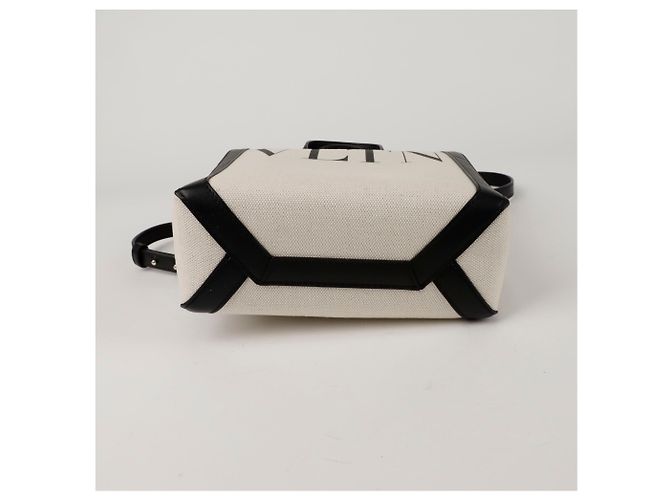 Valentino Borsa a spalla mini VLTN Bianco - vista 6