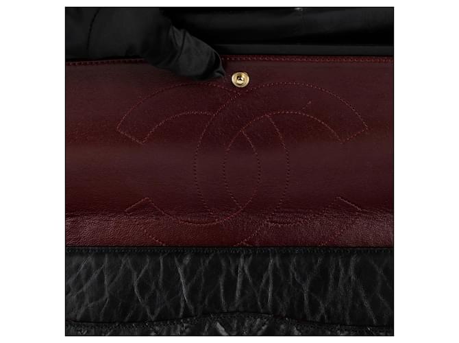 Chanel Borsa a Spalla e a Tracolla Maxi Flap Nero - vista 12