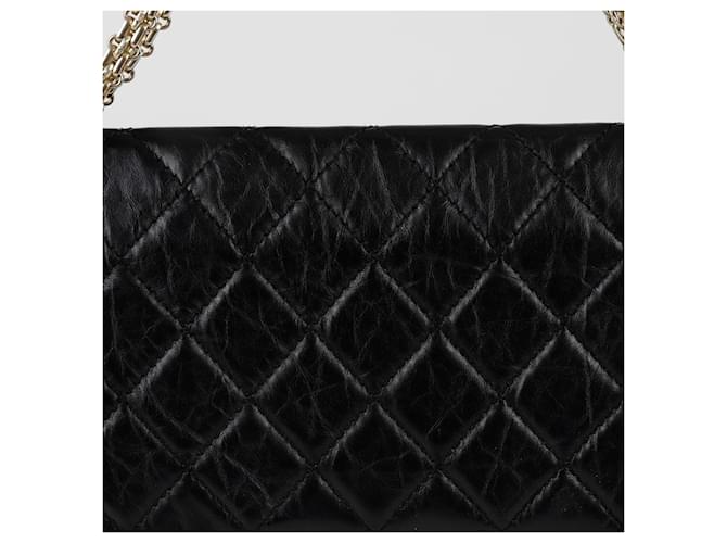 Chanel Borsa a Spalla e a Tracolla Maxi Flap Nero - vista 3