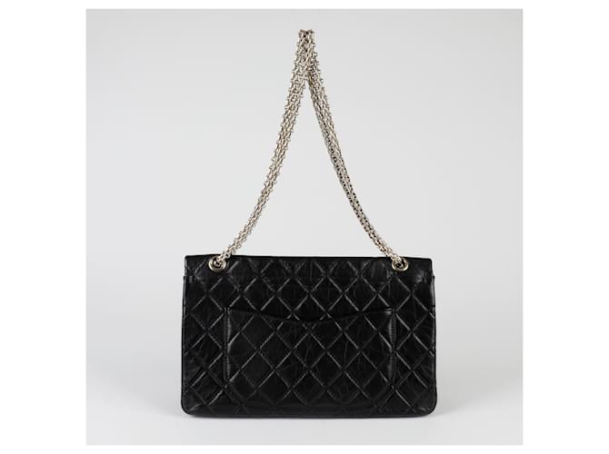 Chanel Borsa a Spalla e a Tracolla Maxi Flap Nero - vista 5