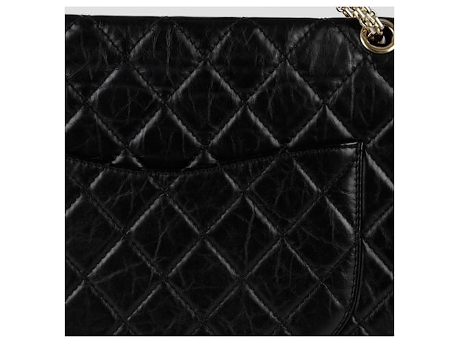 Chanel Borsa a Spalla e a Tracolla Maxi Flap Nero - vista 6