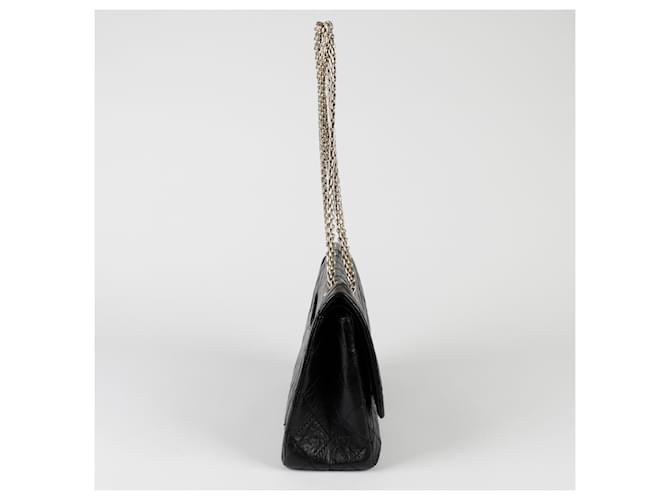Chanel Borsa a Spalla e a Tracolla Maxi Flap Nero - vista 7