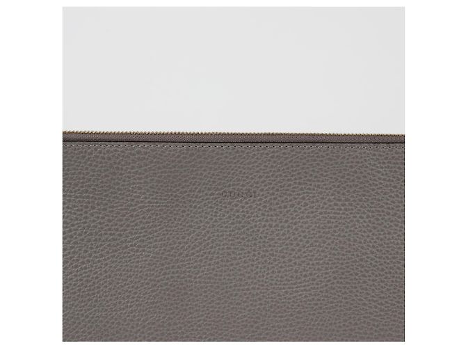 Bamboo Gucci Clutch in bambù con nappa - vista 2