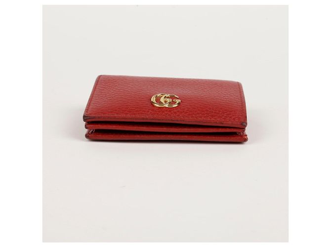 Gucci GG Marmont Kartenetui Rot - Ansicht 5