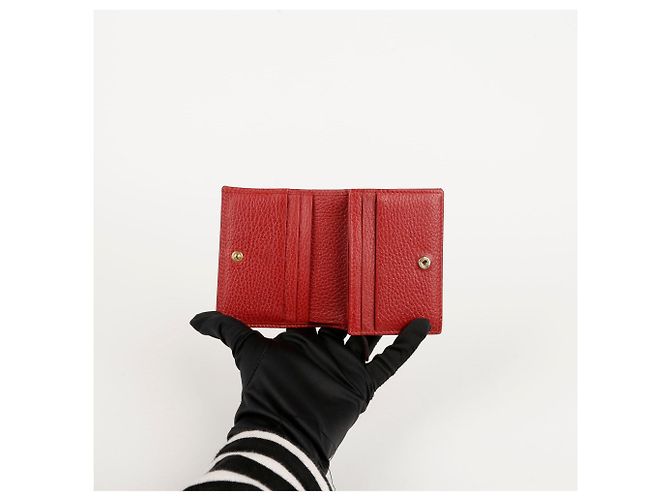 Gucci GG Marmont Kartenetui Rot - Ansicht 7