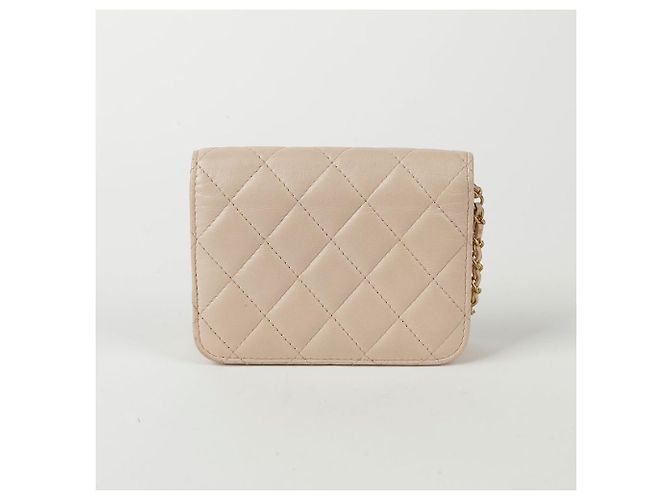 Chanel Borsa a spalla e crossbody mini palla dorata in vita Rosa - vista 4