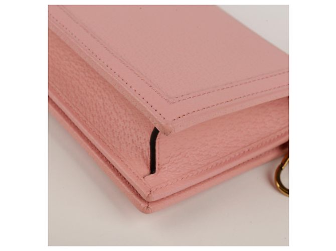 Gucci Borsa a tracolla mini Diana in bambù Rosa - vista 15