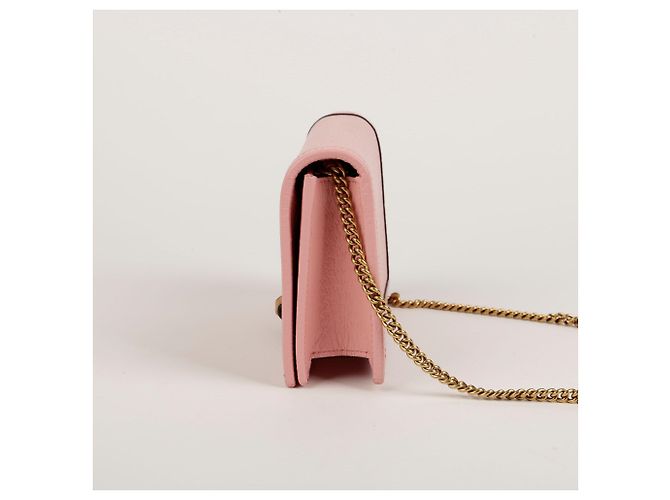Gucci Borsa a tracolla mini Diana in bambù Rosa - vista 7
