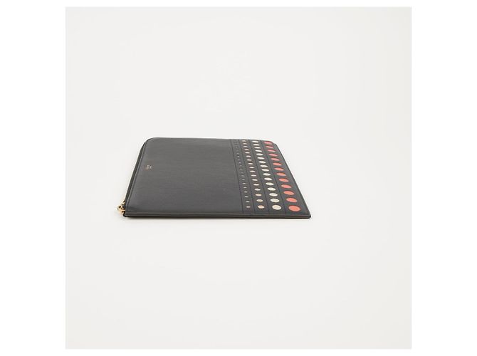 Mulberry Clutch a pois Blu - vista 5