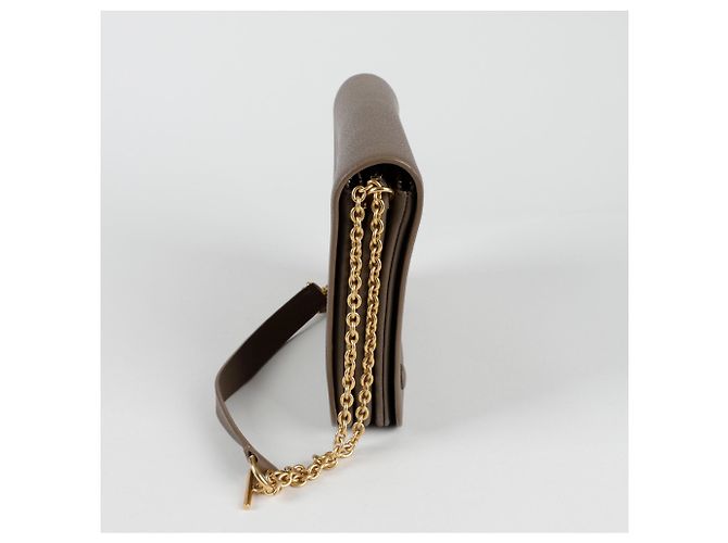 Mulberry Clutch Piccola a Spalla Trasversale Clifton Marrone - vista 6