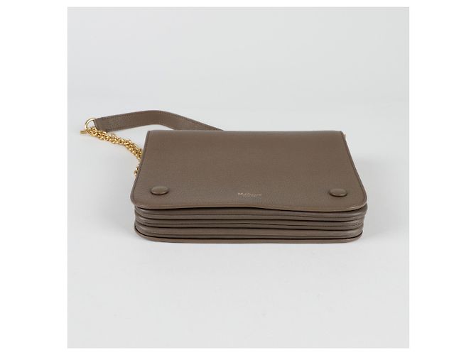Mulberry Clutch Piccola a Spalla Trasversale Clifton Marrone - vista 7