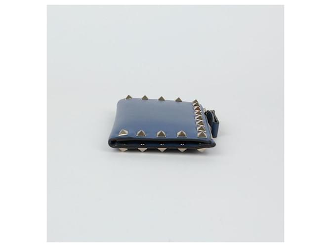 Valentino Tarjetero Rockstud Azul - vista 5