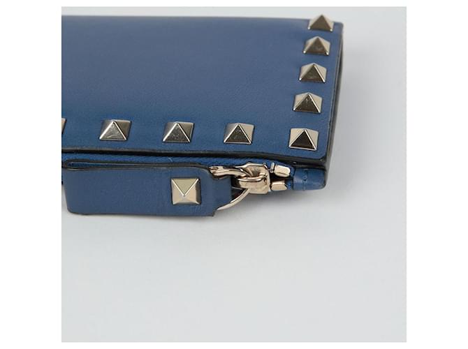 Valentino Tarjetero Rockstud Azul - vista 7