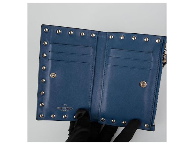 Valentino Tarjetero Rockstud Azul - vista 8