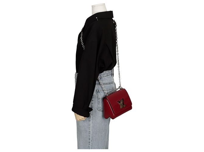 Louis Vuitton Borsa a tracolla Twist PM Rosso - vista 10