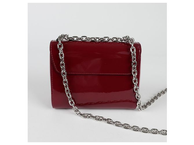 Louis Vuitton Borsa a tracolla Twist PM Rosso - vista 5