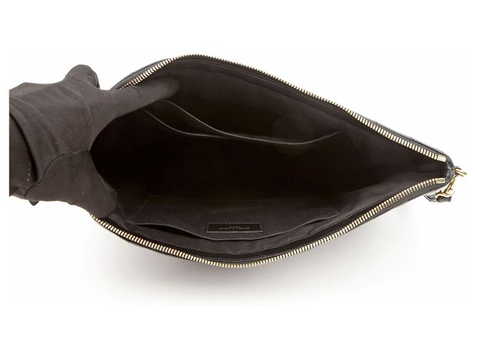 Saint Laurent Clutch Porta Documenti Monogram Nero - vista 7
