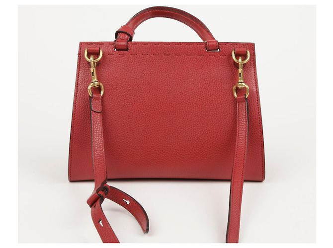 Gucci GG Marmont Mini Handtasche und Schultertasche Rot - Ansicht 2