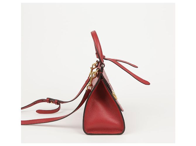 Gucci GG Marmont Mini Handtasche und Schultertasche Rot - Ansicht 3