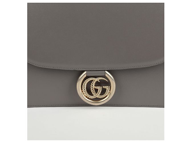 Gucci Borsa a Spalla Torshon in Sciarpa Marrone - vista 2