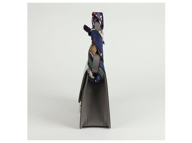 Gucci Borsa a Spalla Torshon in Sciarpa Marrone - vista 4