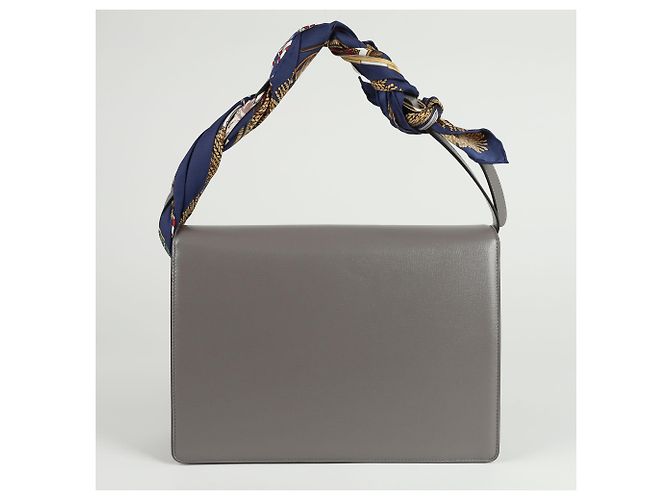 Gucci Borsa a Spalla Torshon in Sciarpa Marrone - vista 5