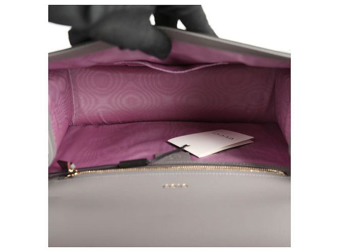 Gucci Borsa a Spalla Torshon in Sciarpa Marrone - vista 9