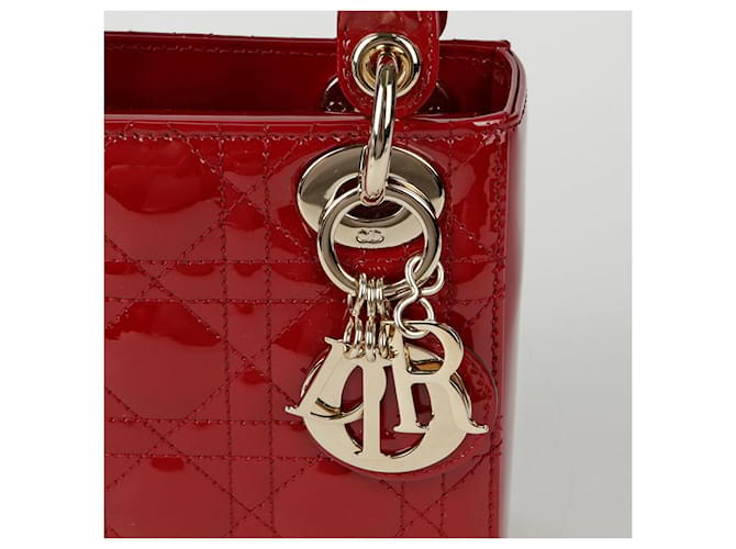 Dior Mini borsa Lady Tote e a Spalla Bianco - vista 3