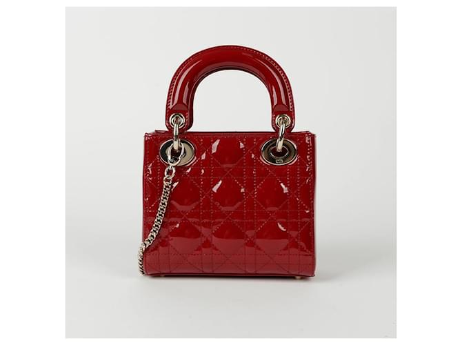 Dior Mini borsa Lady Tote e a Spalla Bianco - vista 4