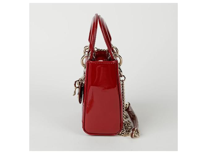 Dior Mini borsa Lady Tote e a Spalla Bianco - vista 5