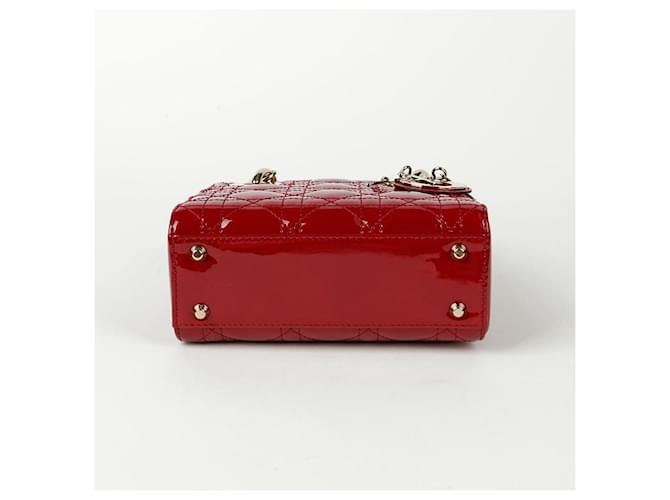 Dior Mini borsa Lady Tote e a Spalla Bianco - vista 6