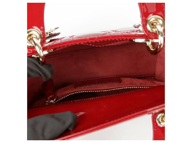 Dior Mini borsa Lady Tote e a Spalla Bianco - vista 9