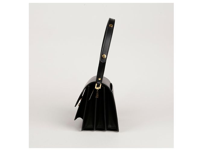 Marni Borsa a spalla e crossbody media Trunk Nero - vista 6