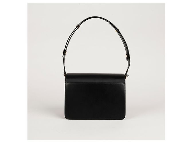 Marni Borsa a spalla e crossbody media Trunk Nero - vista 8
