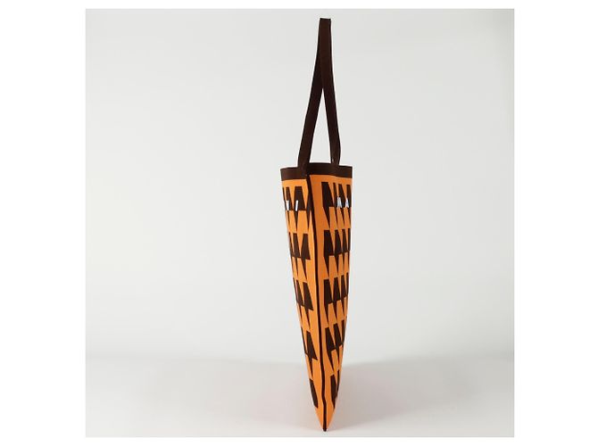 Marni Muster Schultertasche Orange - Ansicht 6