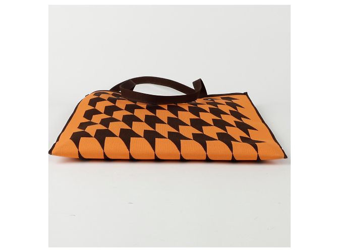 Marni Muster Schultertasche Orange - Ansicht 7